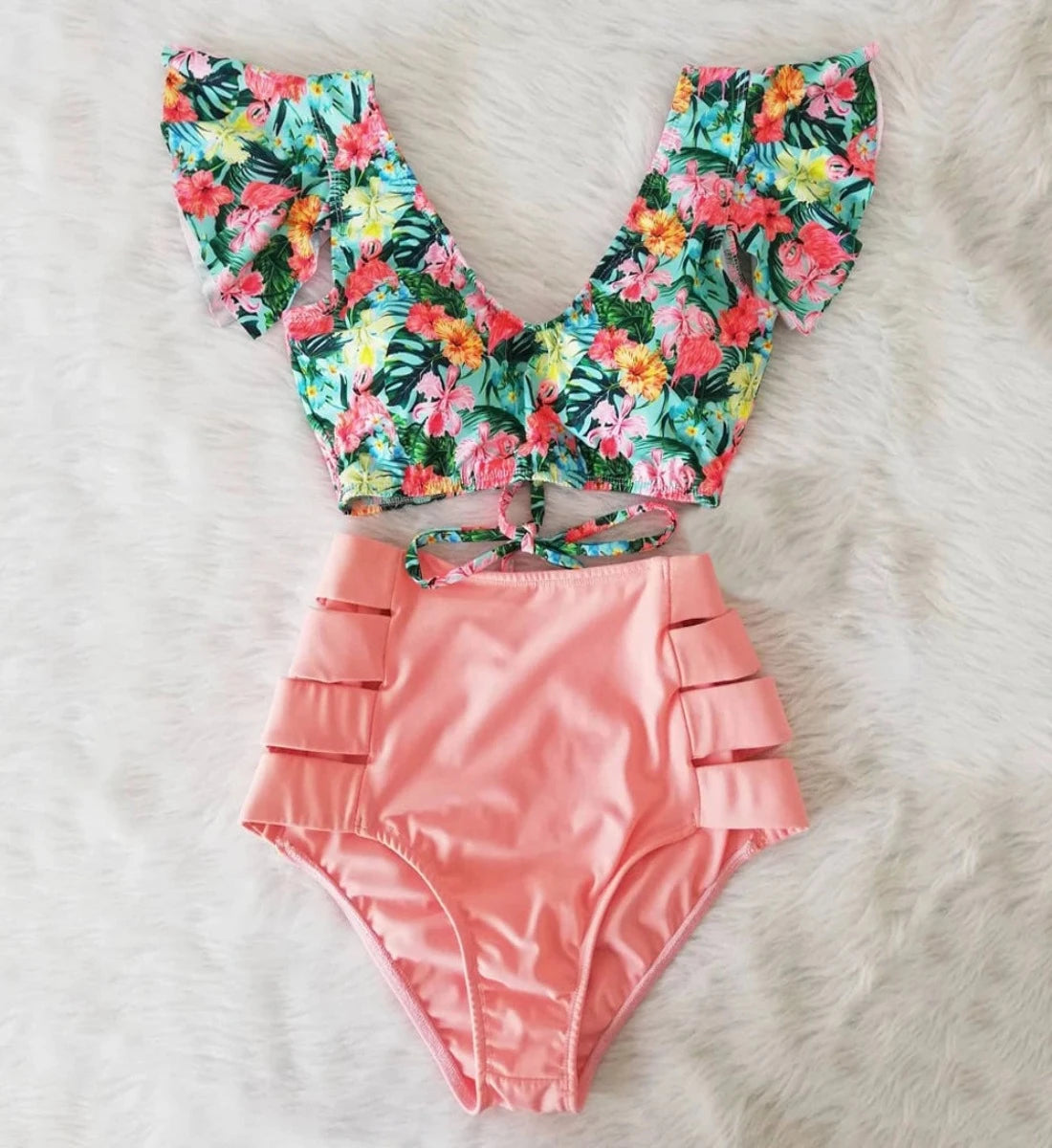 Paloma - Ruffle Sexy Bikini Set