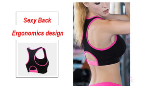 Lucie - Wire-Free Push Up Sports Bra