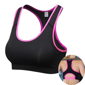 Lucie - Wire-Free Push Up Sports Bra