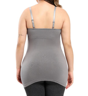 Keira - Wirefree Nursing and Cotton Breastfeeding Bra, Built into Postpartum Shaping Tank Top