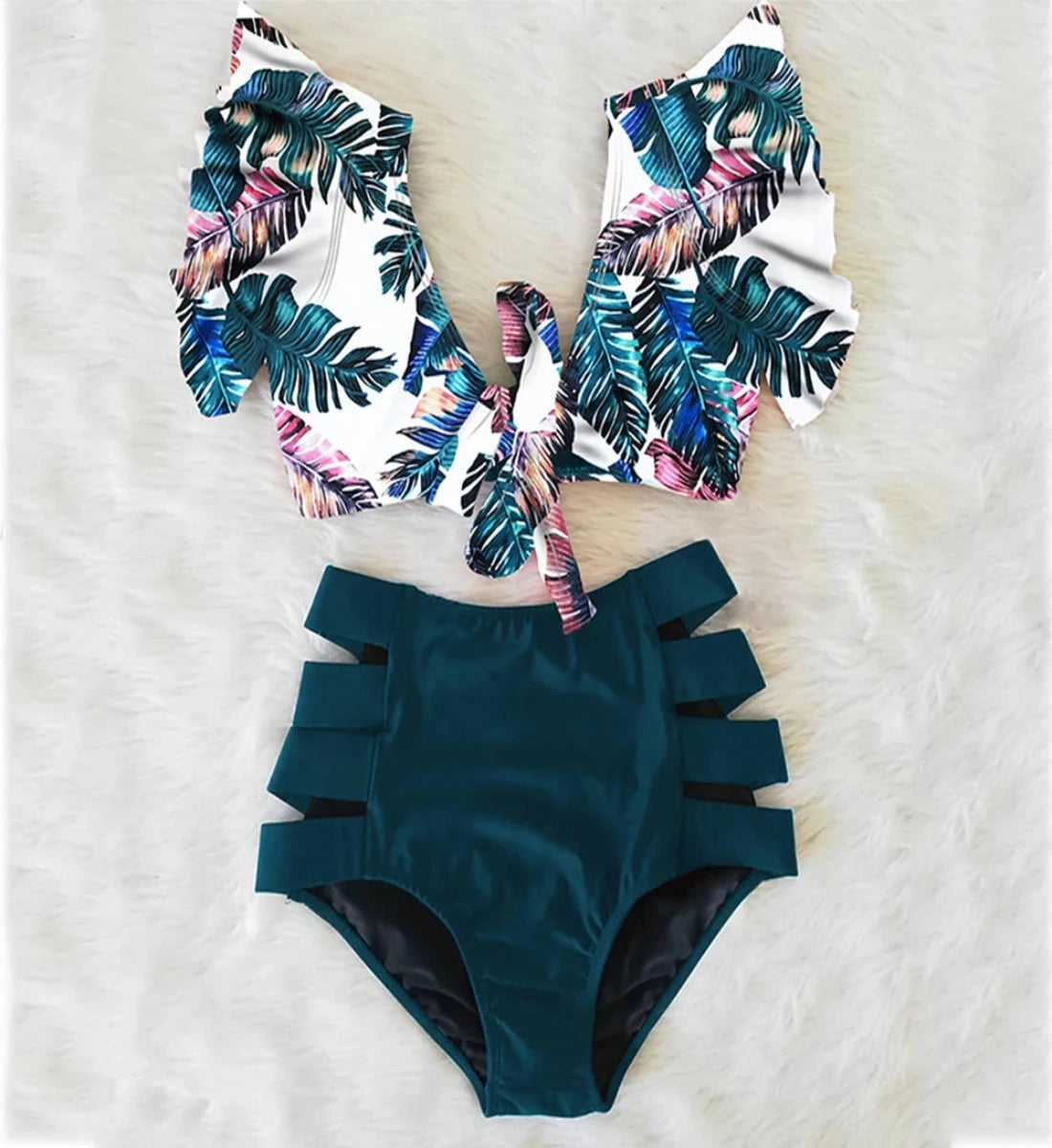 Paloma - Ruffle Sexy Bikini Set