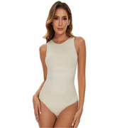 Revitalize Your Confidence: Kate's Sexy Sleeveless Bodysuit - Empowering Scoop Neck, Thong Waist Trainer, and Corset Magic for a Slimming, Contoured, and Irresistibly Confident You!