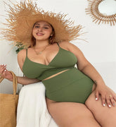 Sarina -Plus Size Two Piece Swimsuits