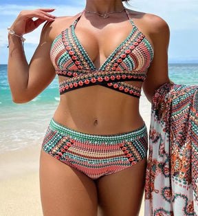 Alicya - Bikini Beach Suit 3-Piece