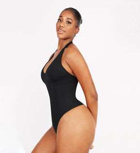 Evonne - Sleek & Sexy Seamless Backless  Bodysuit