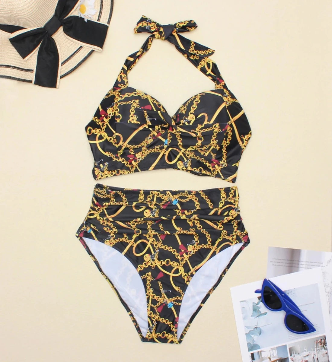 Isabel - Sexy High Waist Bikini Set