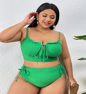 Sarita - Solid Plus Size Swimwear