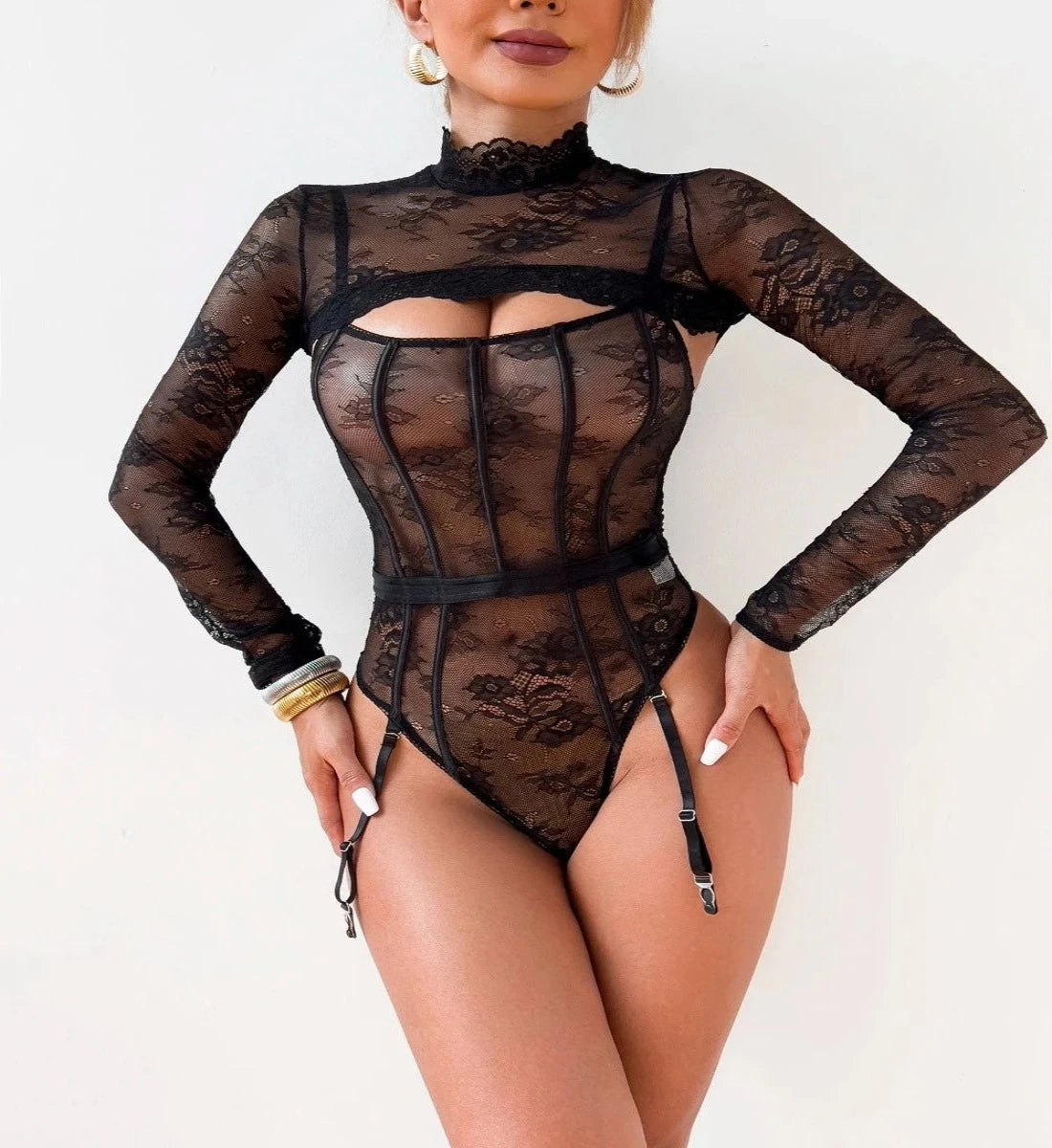 Savannah Fantasy Lace Bodysuit