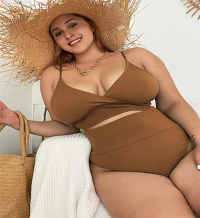 Sarina -Plus Size Two Piece Swimsuits