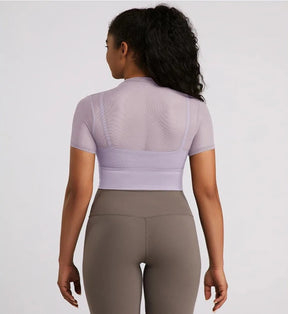 Kornelia - Breathable Suit Short-Sleeved for Fitness and Running