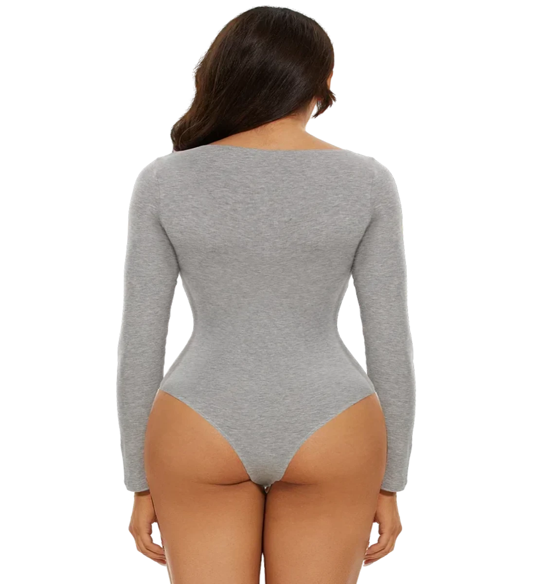 Elizabeth's Allure Collection - Long Sleeve Bodysuit for Irresistible Charm and Cozy Comfort!