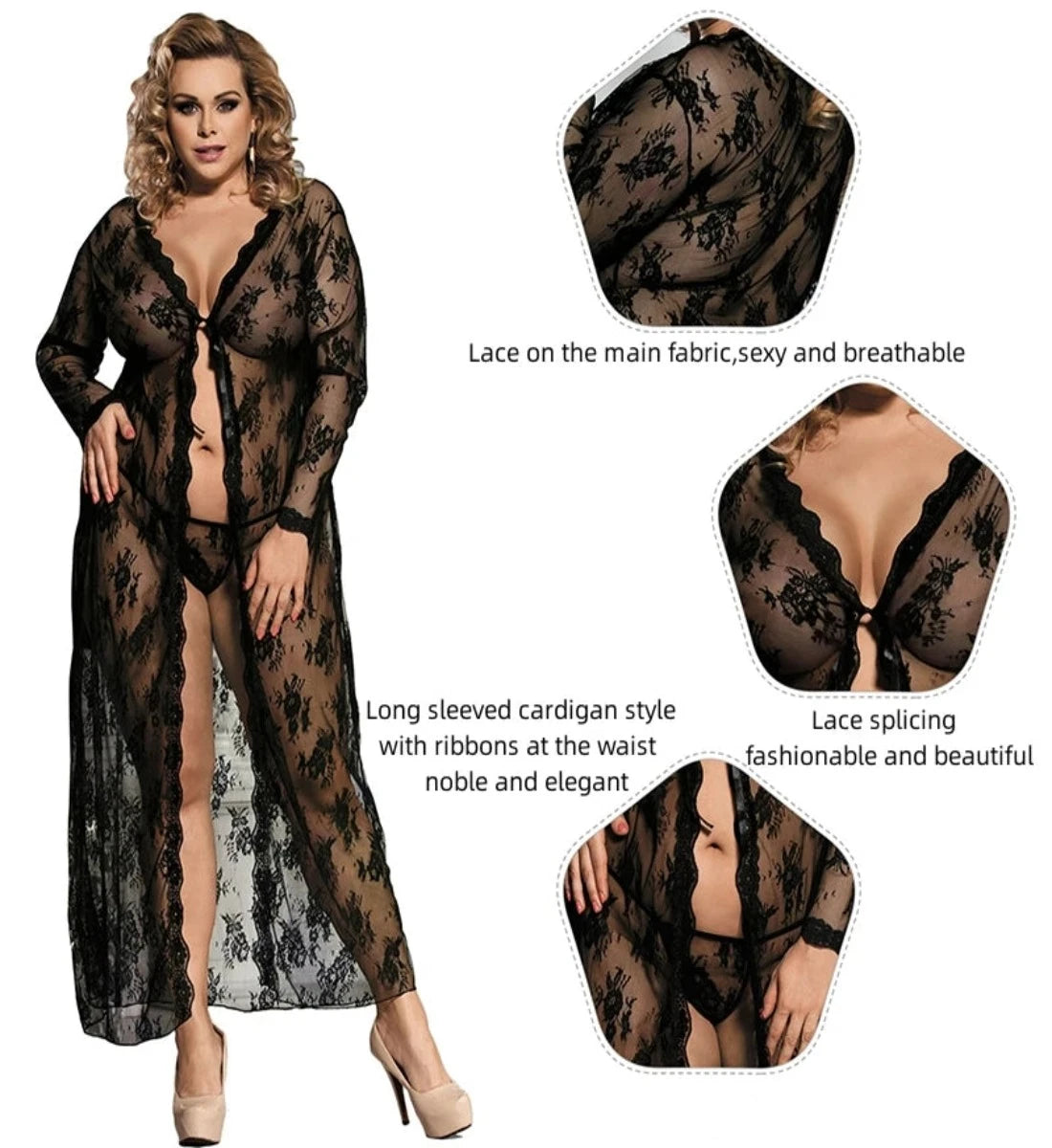 Ava - Fashion Plump Nightgown