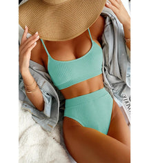 Daleya - Bikini Ribbed Buckle Swimsuit