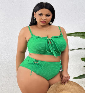 Sarita - Solid Plus Size Swimwear