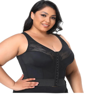 Sculpt, Lift, Correct: Monica's 3-in-1 Waist Trainer - Unleash Confidence with Girdle, Push-Up Bra, and Slimming Corset for Ultimate Posture Control and Tummy Mastery!