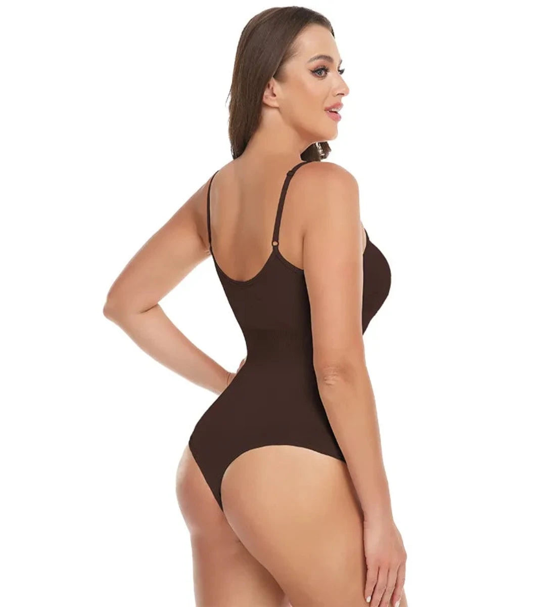 Sandras Bauch-weg-Bodysuit – nahtlos schlankmachendes, Po-Lifting- und Selbstbewusstsein stärkendes Unterhemd!