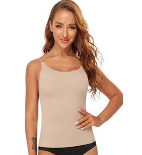 Sharon's Secret Elegance - Sculpt, Slim, Sizzle with our Seamless Tummy-Control Camisole!