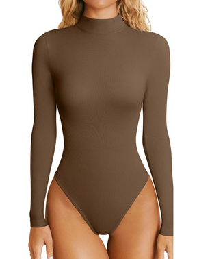 Sculpted Elegance: Salma's Sexy Ribbed Single Shoulder Sleeveless Bodysuits – Unleash Allure with Effortless Style!