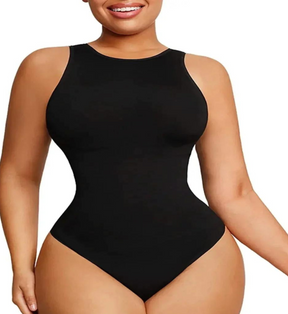 Formen und zur Schau stellen: Serenas taillierter Westen-Jumpsuit – Betonen Sie Ihre Silhouette mit solidem Selbstbewusstsein und straffer Bauch-Shapewear!